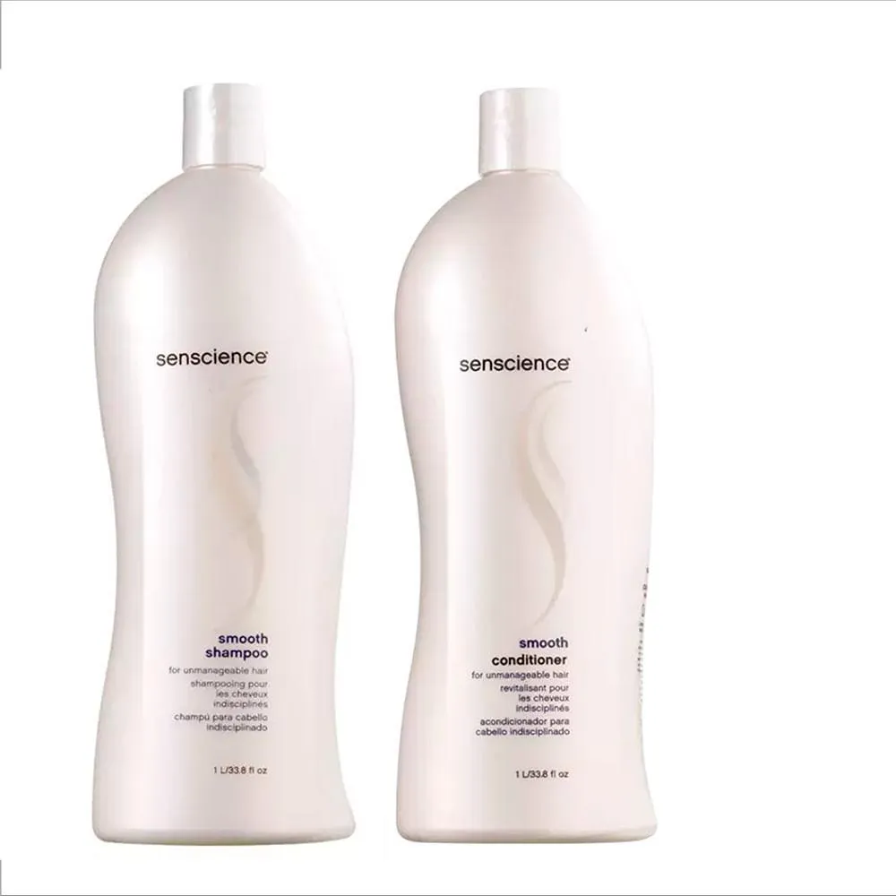 KIT SENSCIENCE SMOOTH - SHAMPOO 1L + CONDICIONADOR 1L