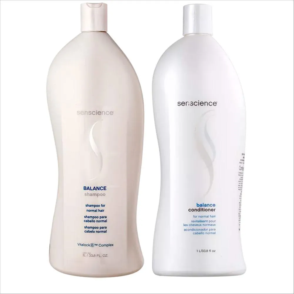 KIT SENSCIENCE BALANCE - SHAMPOO 1L + CONDICIONADOR 1L