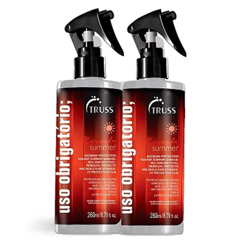 KIT TRUSS USO OBRIGATóRIO SUMMER DUO SPRAY (2 UNIDADES)