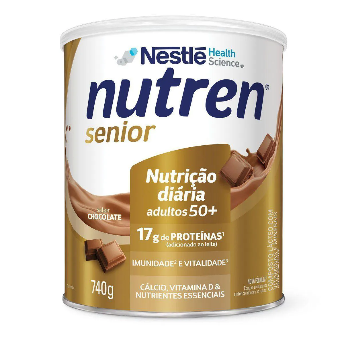 NUTREN SENIOR CHOCOLATE 740G