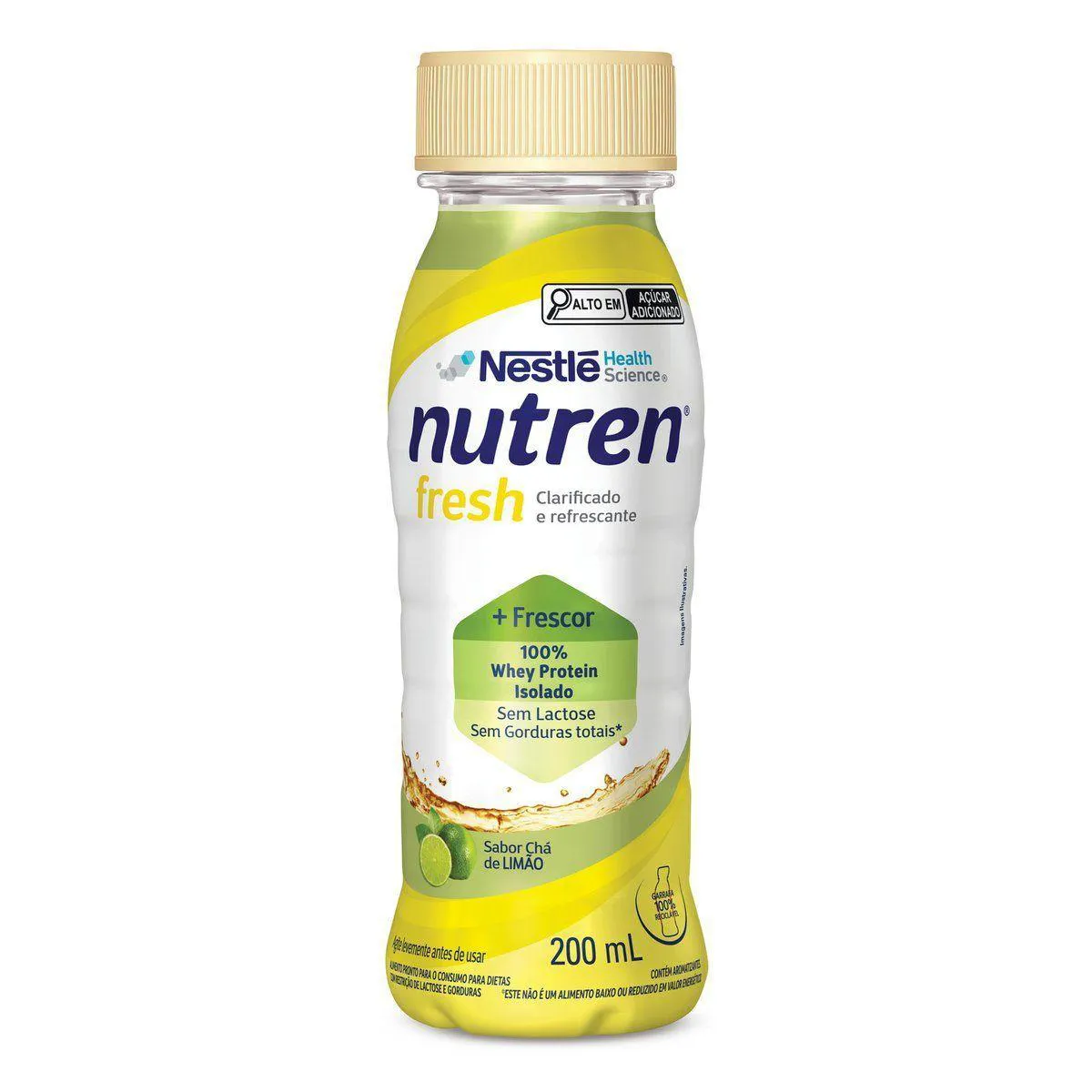 NUTREN FRESH CHA DE LIMAO 200ML