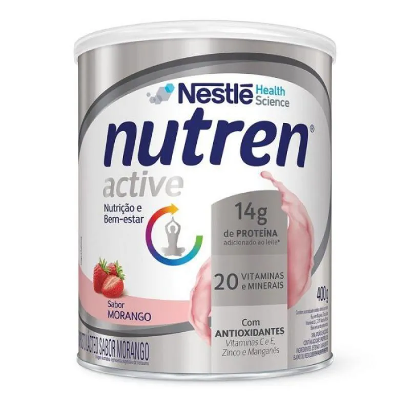NUTREN ACTIVE MORANGO 400G