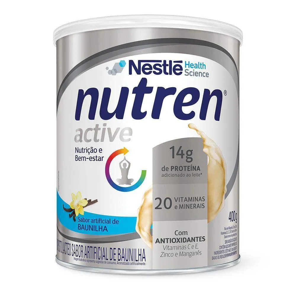 NUTREN ACTIVE BAUNILHA 400G