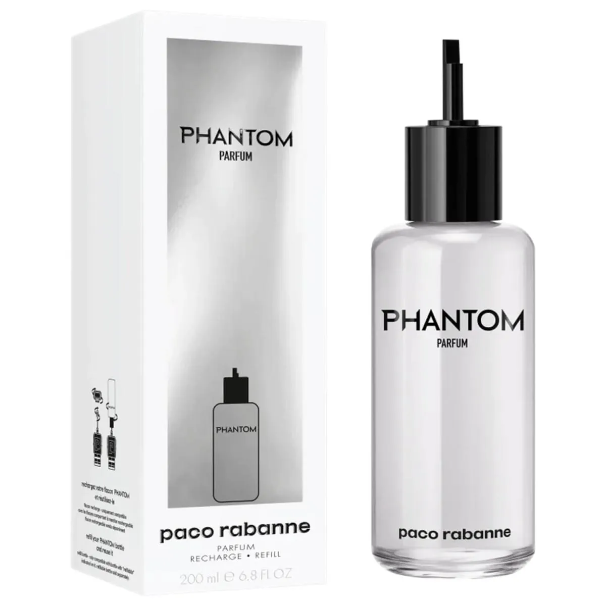 PHANTOM PARFUM PACO RABANNE EAU DE PARFUM REFIL - PERFUME MASCULINO 200ML