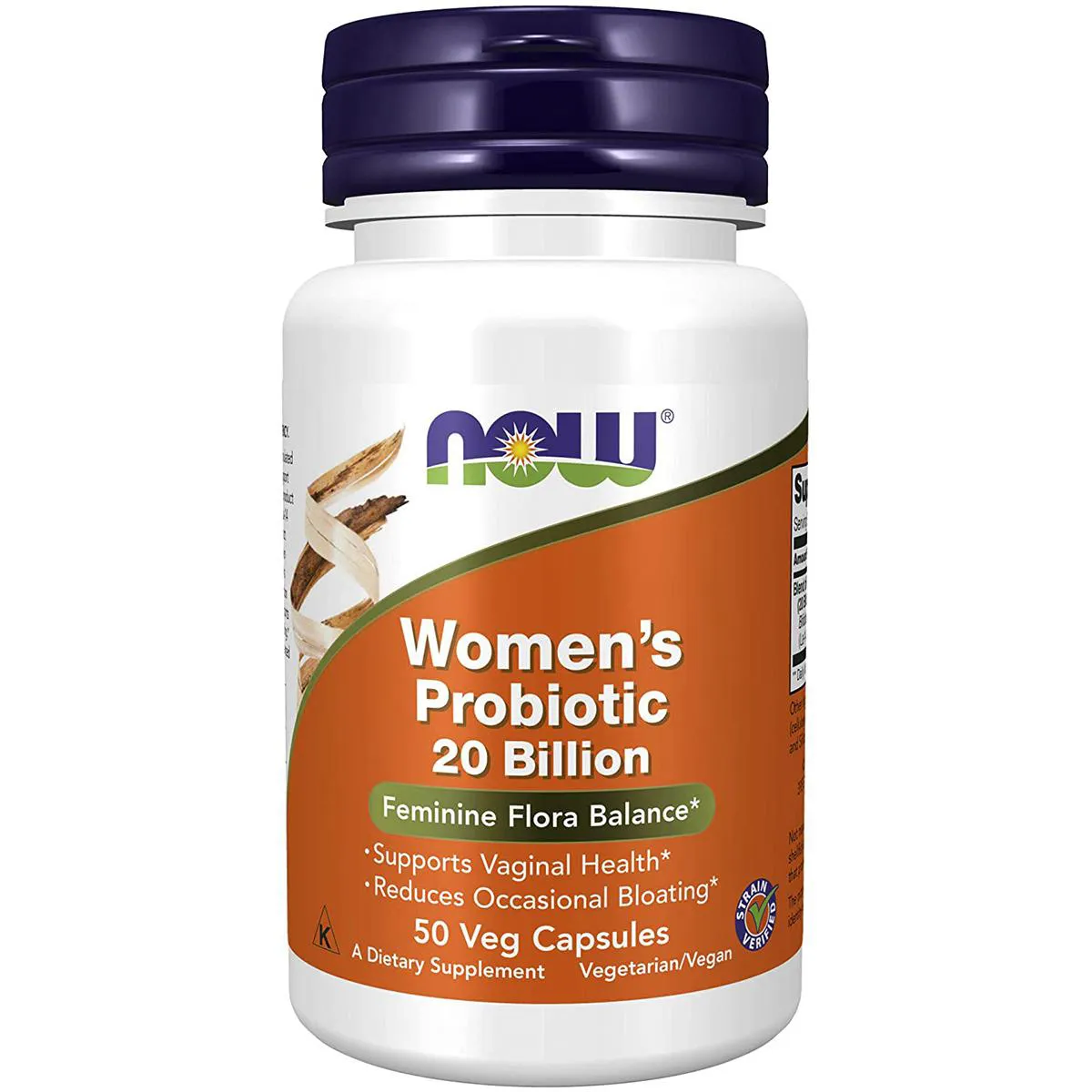 PROBIOTICO FEMININO WOMENS PROBIOTIC 20 BI 50 CAPS NOW FOODS