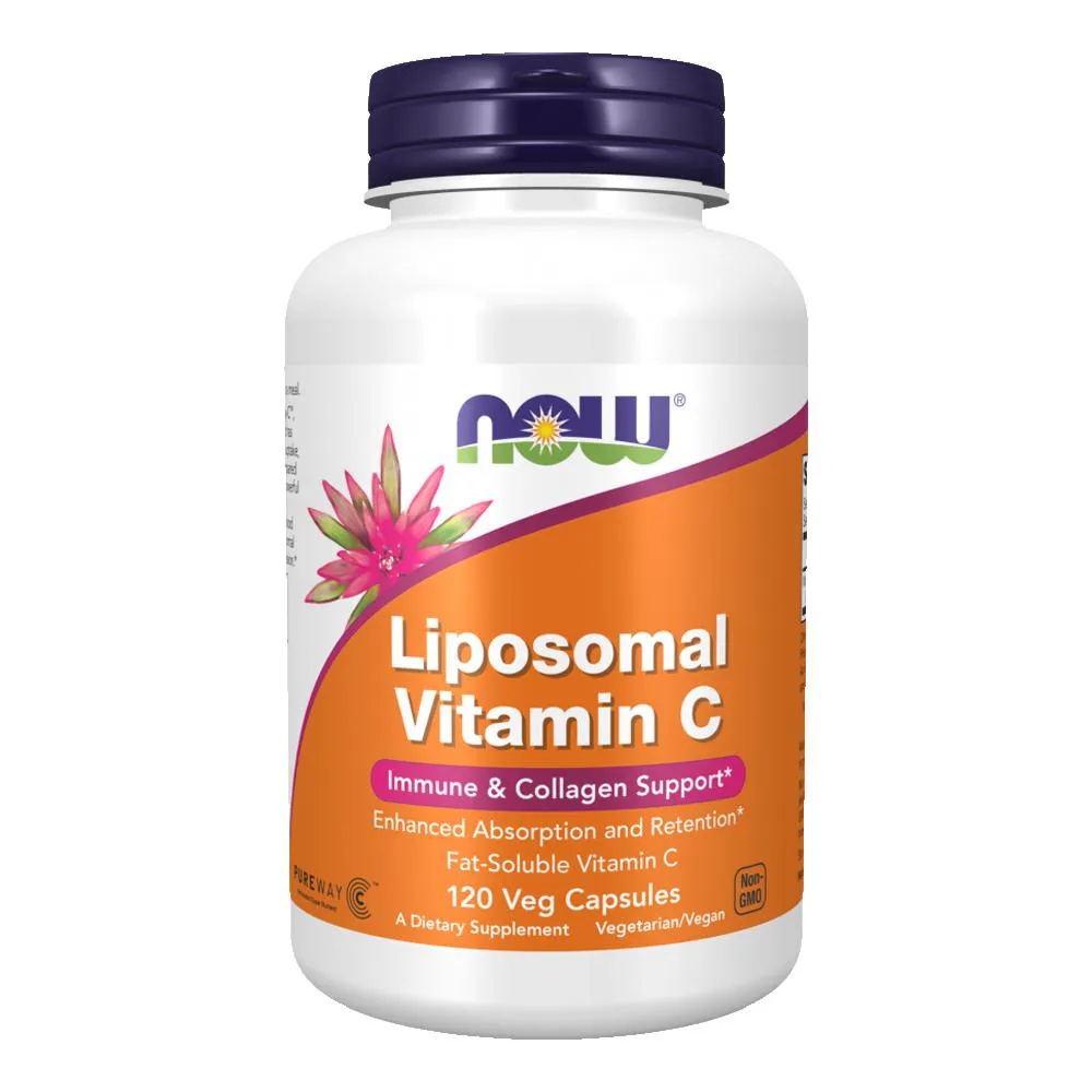VITAMINA C LIPOSSOMAL NOW FOODS 120 CAPSULAS IMPORTADO