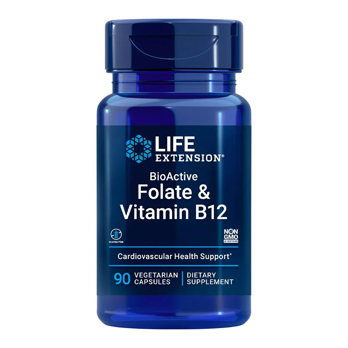 VITAMINA B12 LIFE EXTENSION BIOACTIVE 90 CAPS IMPORTADO
