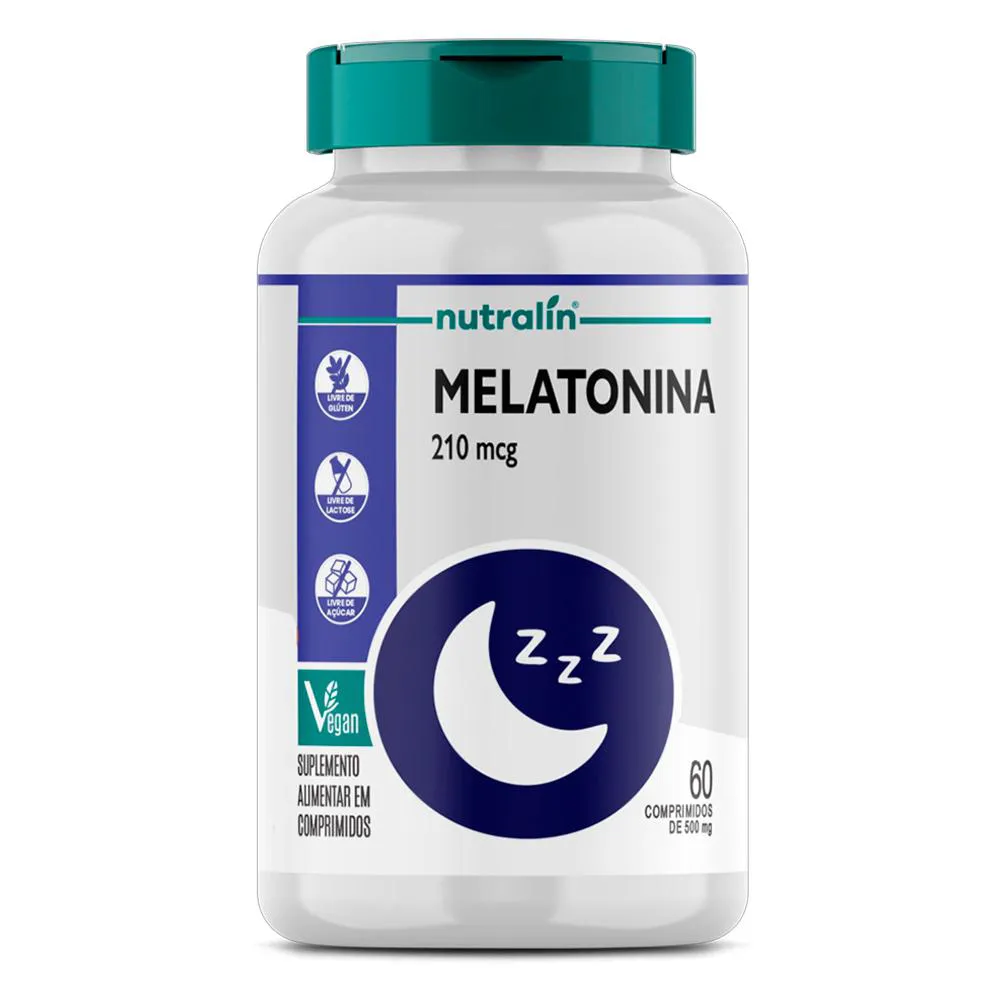 MELATONINA 210MCG NUTRALíN 60 COMPRIMIDOS