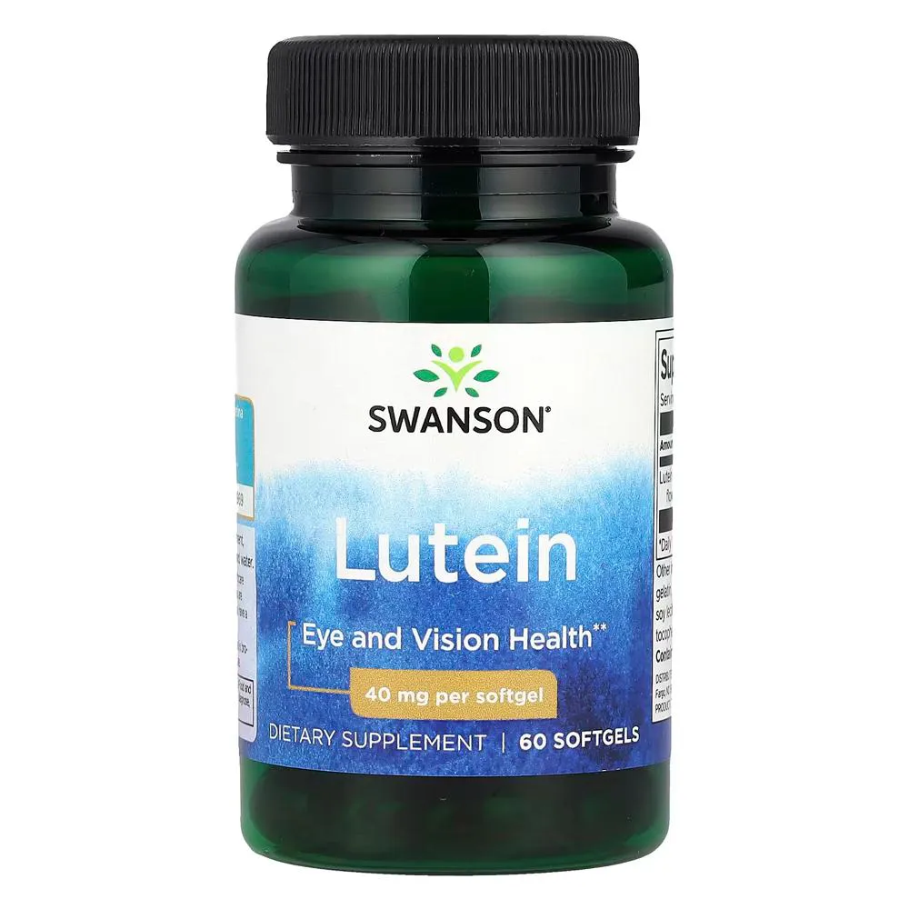 LUTEíNA 40MG SWANSON 60 SOFTGELS IMPORTADO