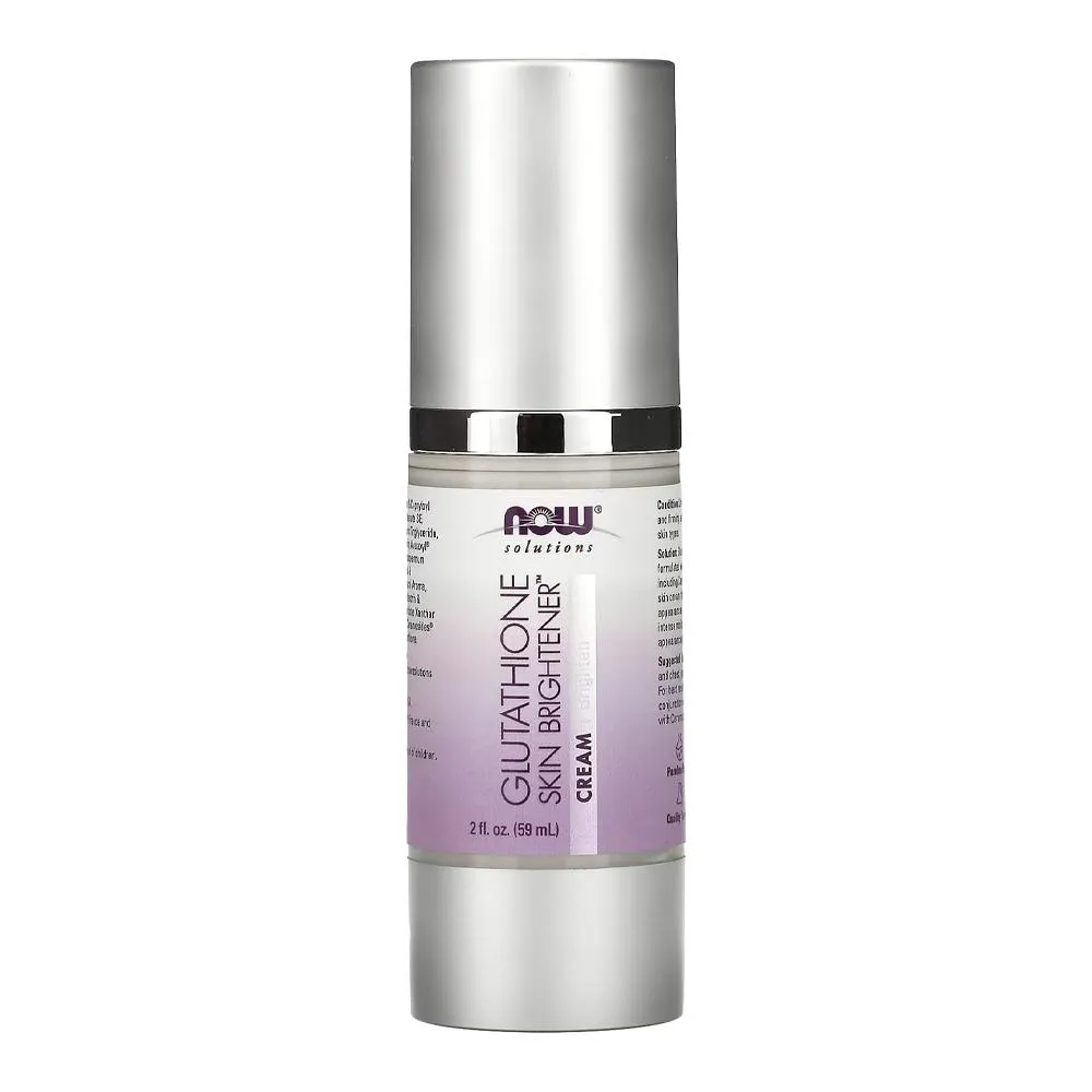CREME GLUTATIONA SKIN BRIGHTENER NOW FOODS 59ML IMPORTADO