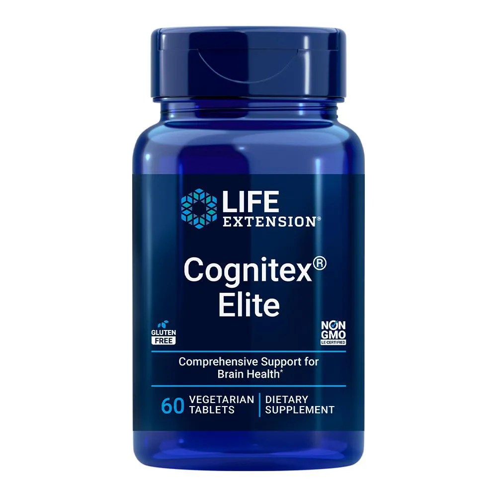 COGNITEX ELITE LIFE EXTENSION 60 TABLETS IMPORTADO