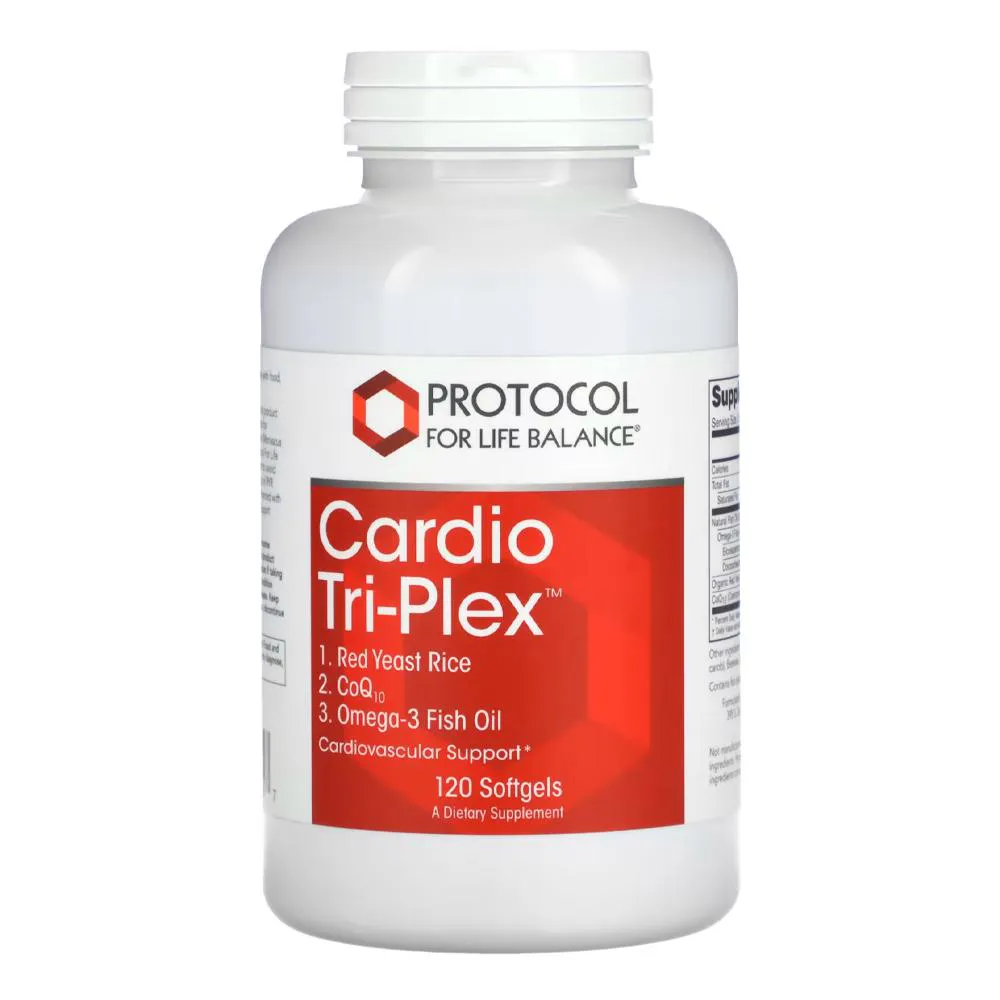 CARDIO TRI-PLEX PROTOCOL 120 SOFTGELS IMPORTADO