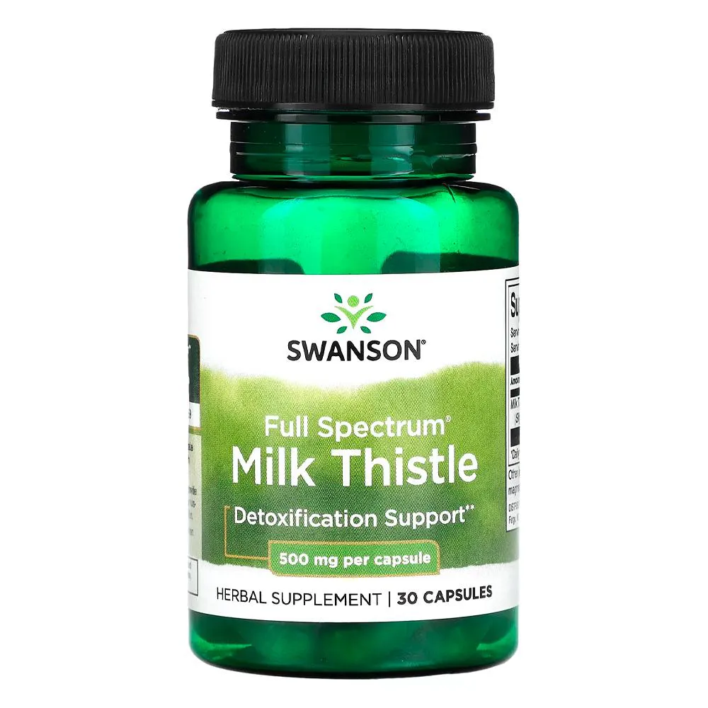 C.ARDO MARIANO 500MG SWANSON 30 CáPSULAS IMPORTADO