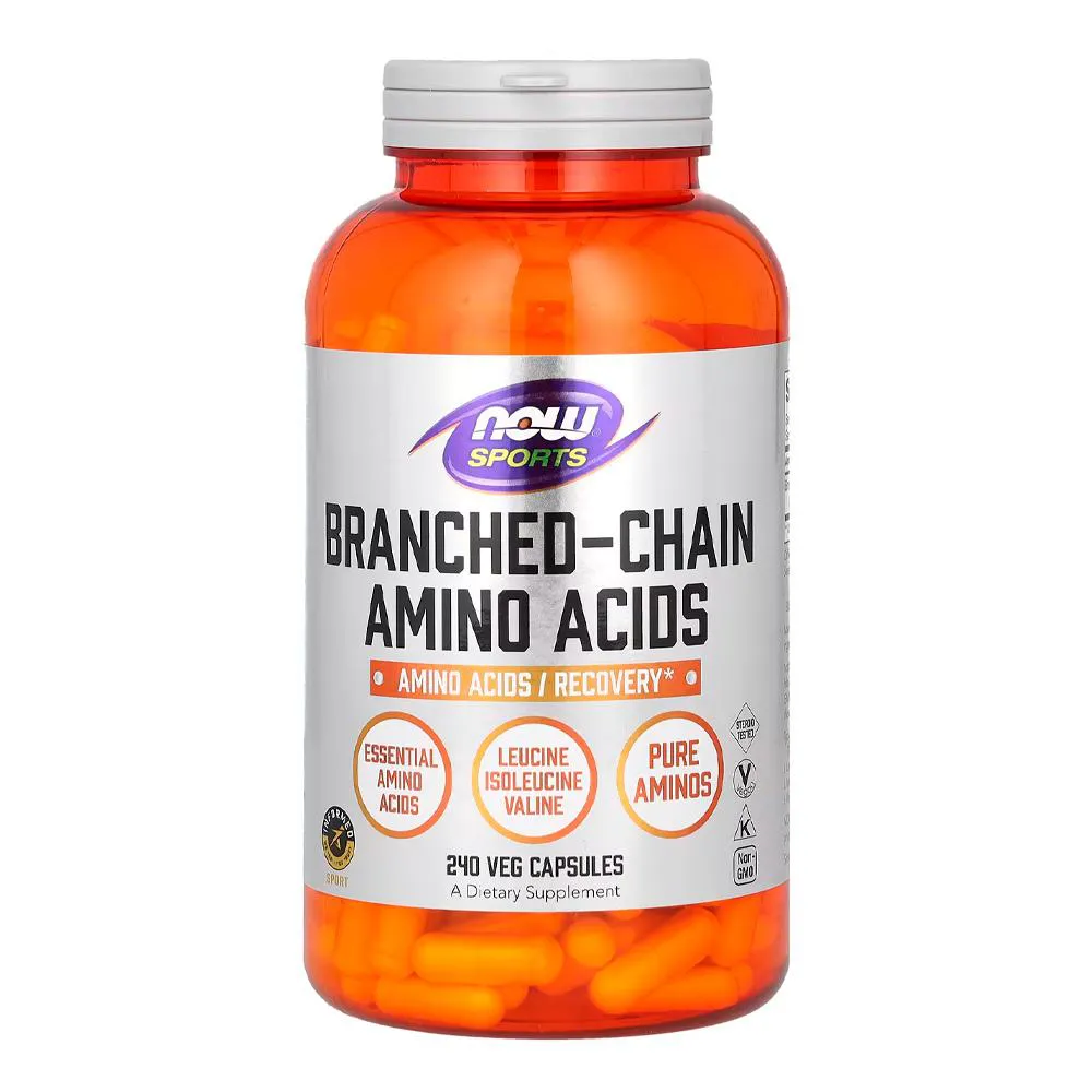 AMINOáCIDOS CADEIA RAMIFICADA NOW FOODS 240CAP IMPORTADO