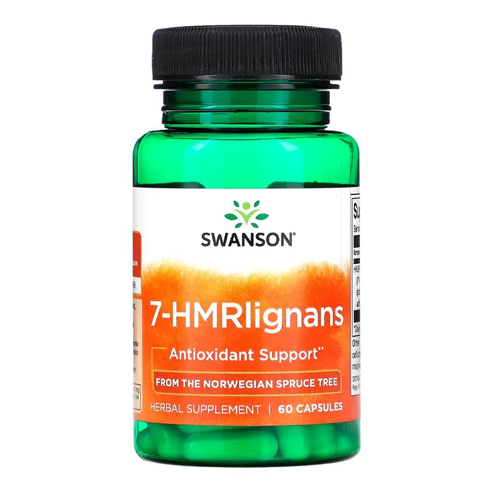 7-HMRLIGNANS 40MG SWANSON 60 CAPSULAS IMPORTADO