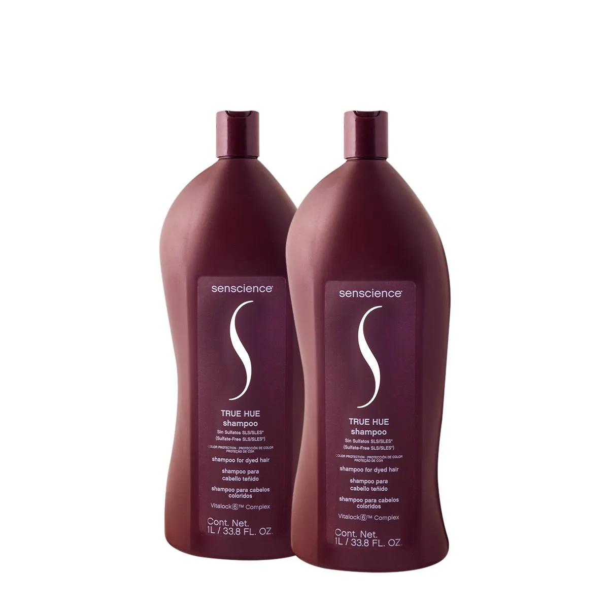 KIT SENSCIENCE TRUE HUE SHAMPOO EXTRA (2 UNIDADES)