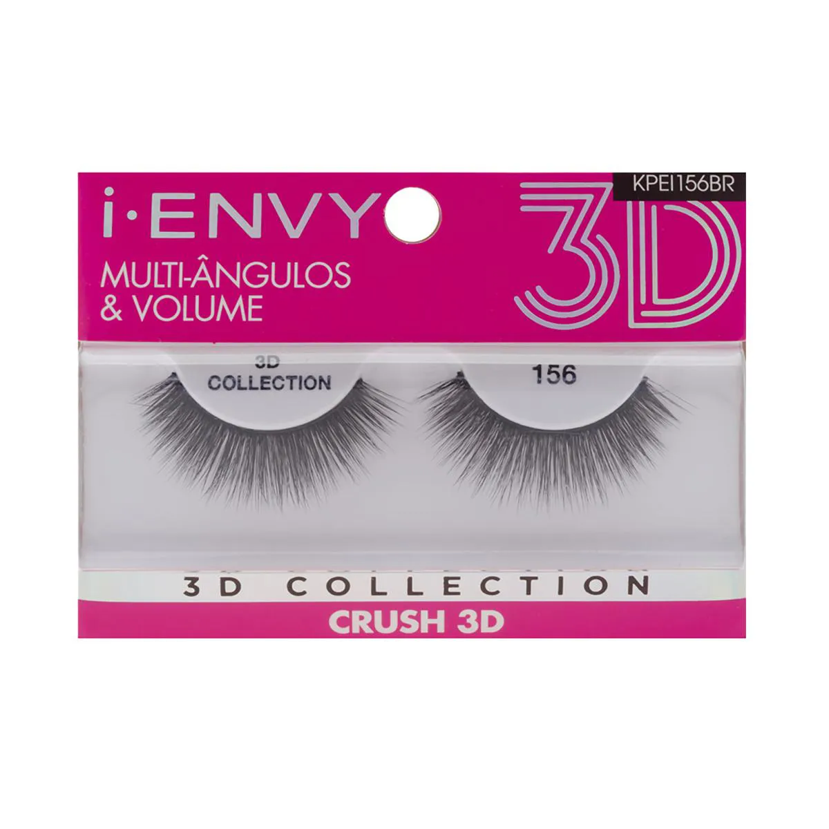 CíLIOS POSTIçOS 3D COLLECTION I-ENVY CRUSH 156 - KISS NEW YORK CíLIOS POSTIçOS 3D COLLECTION I-ENVY – CRUSH 156