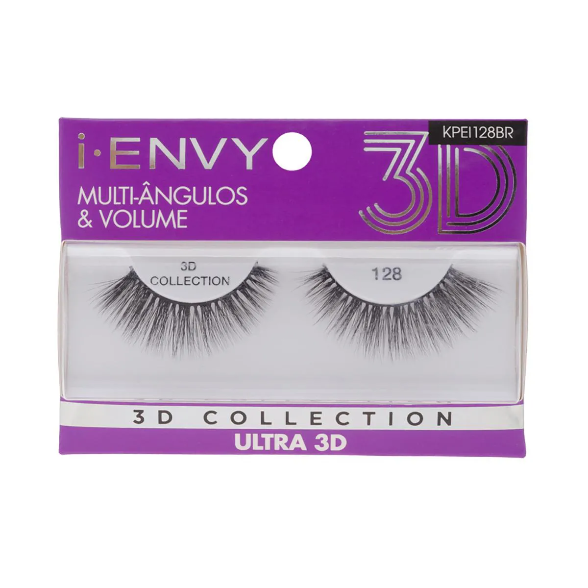 CíLIOS POSTIçOS 3D COLLECTION I-ENVY ULTRA 128 - KISS NEW YORK CíLIOS POSTIçOS 3D COLLECTION I-ENVY – ULTRA 128