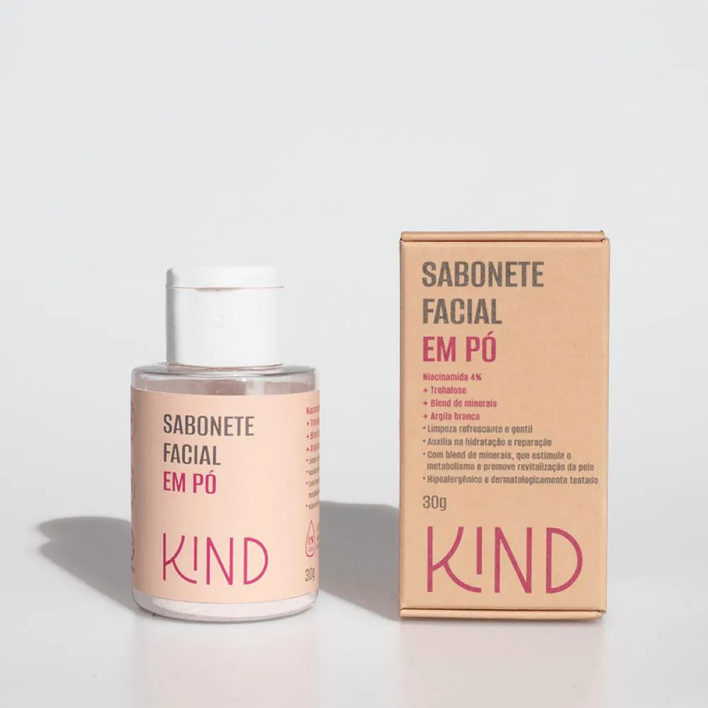 SABONETE FACIAL EM Pó KIND 30G
