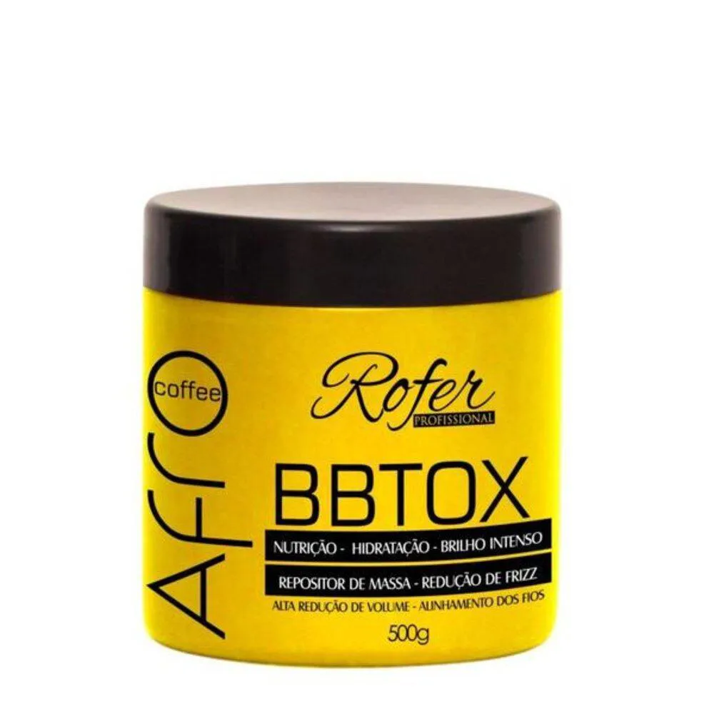 BBTOX AFRO COFFEE ROFER PROFISSIONAL 500G