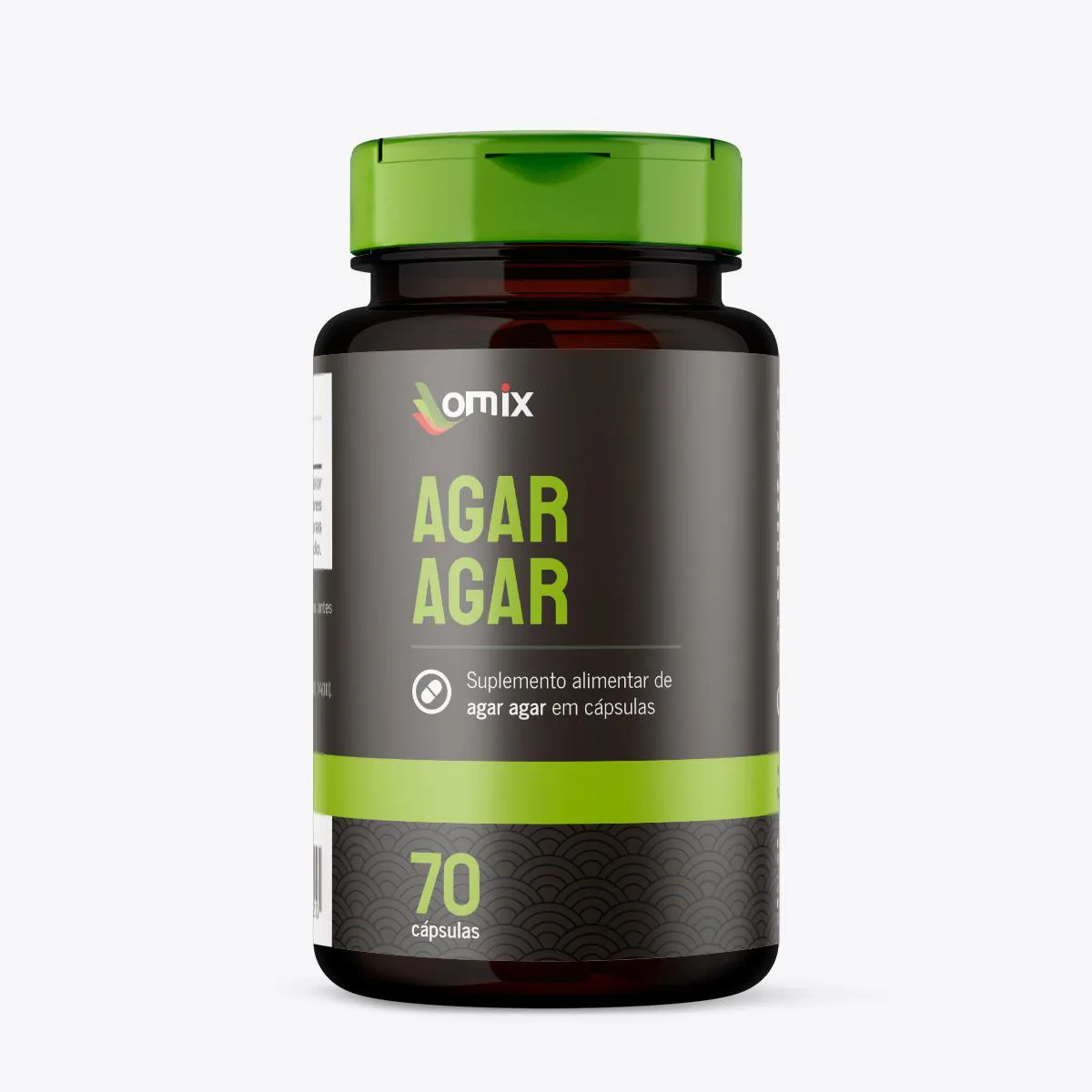 AGAR AGAR - 70 CáPSULAS- OMIX