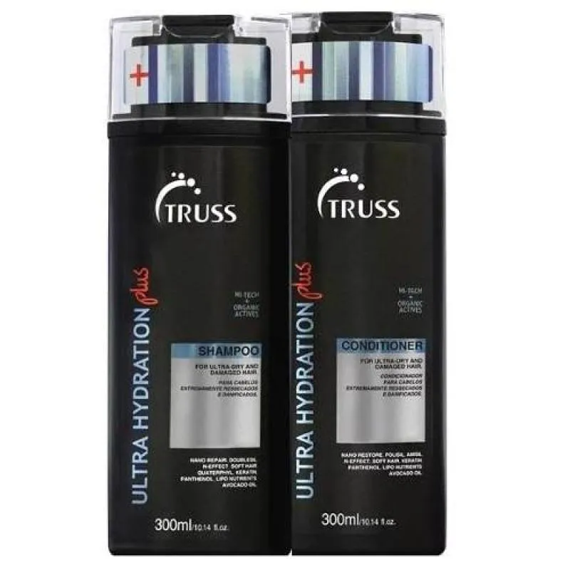 KIT TRUSS ULTRA HYDRATION PLUS: SHAMPOO + CONDICIONADOR