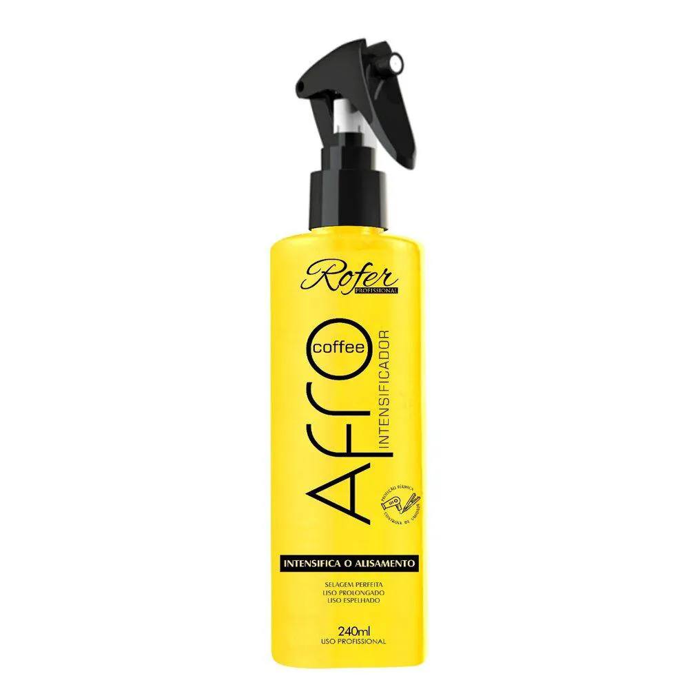 INTENSIFICADOR PARA PROGRESSIVA AFRO COFFEE ROFER PROFISSIONAL 240ML