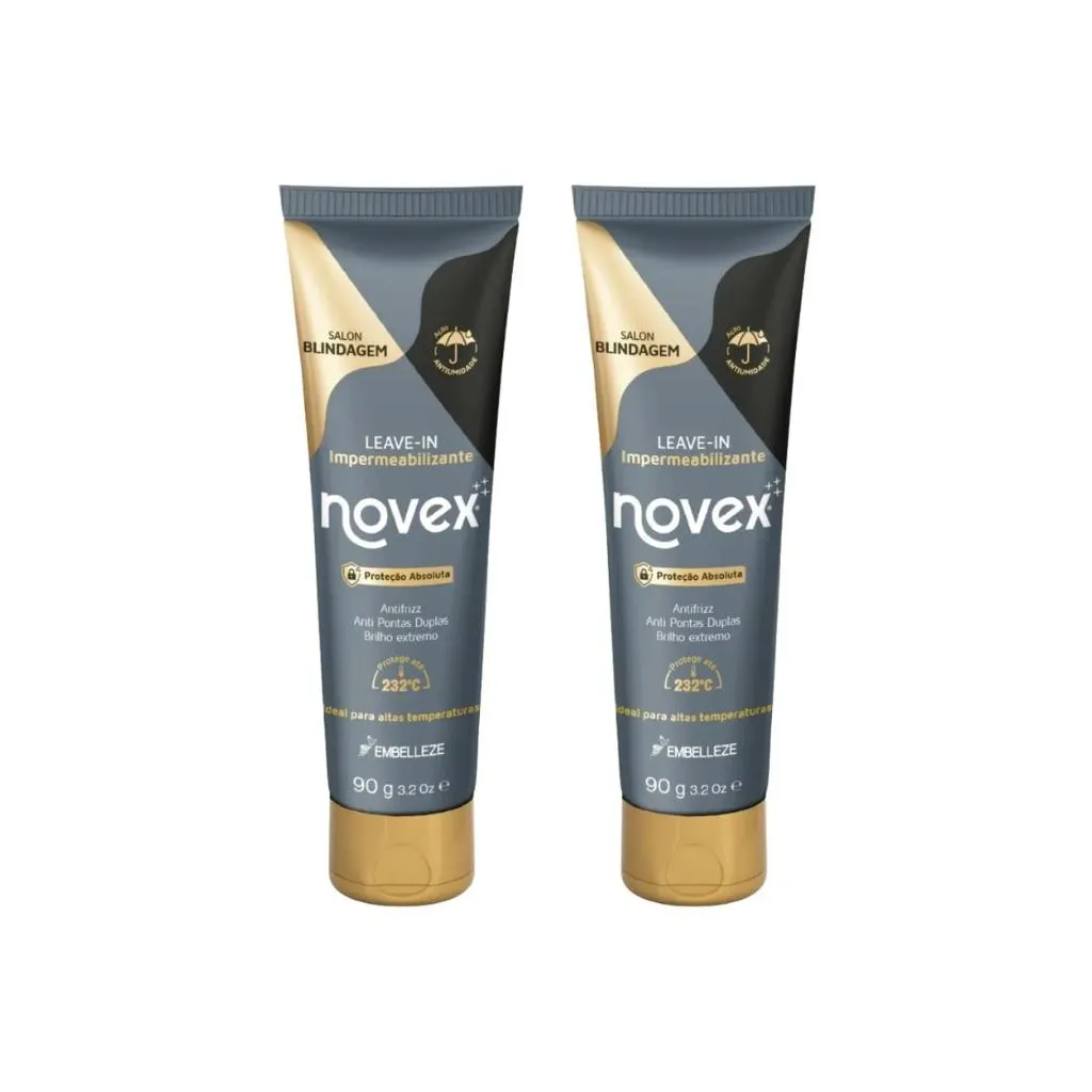 BLINDAGEM NOVEX 90G LEAVE-IN - KIT C/ 2UN