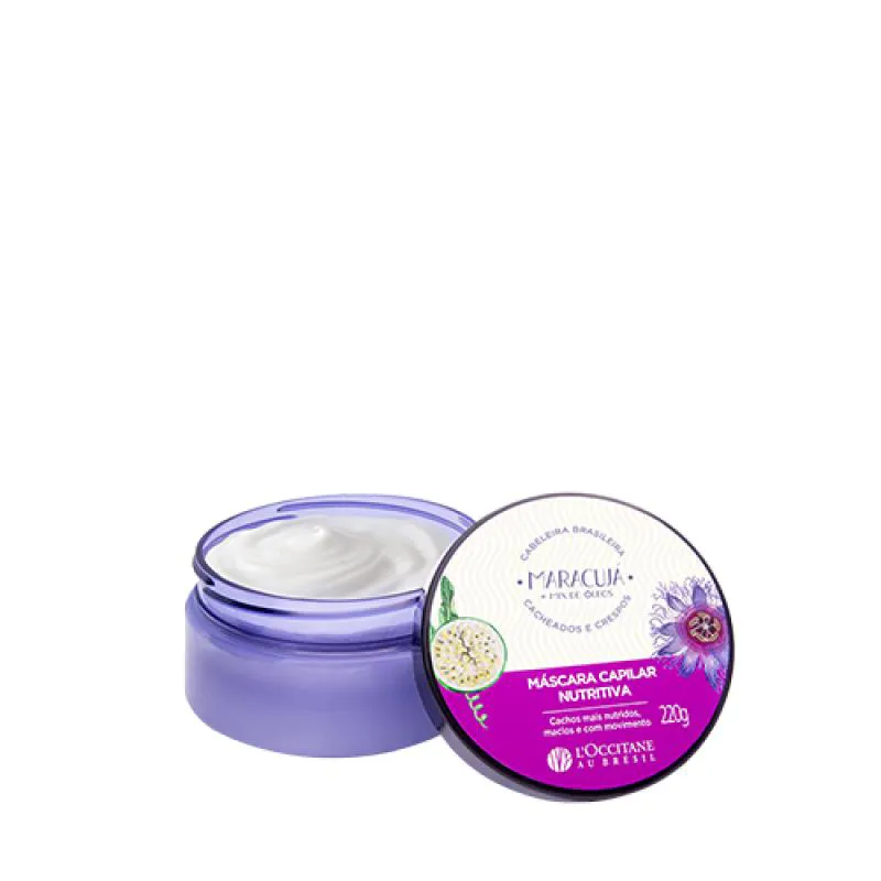 L’OCCITANE MARACUJA MASCARA CACHEADOS E CRESPOS CAPILAR 220G