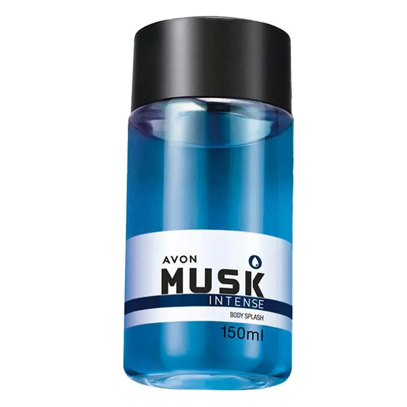 AVON MUSK INTENSE DESODORANTE COLONIA BODY SPLASH 150ML