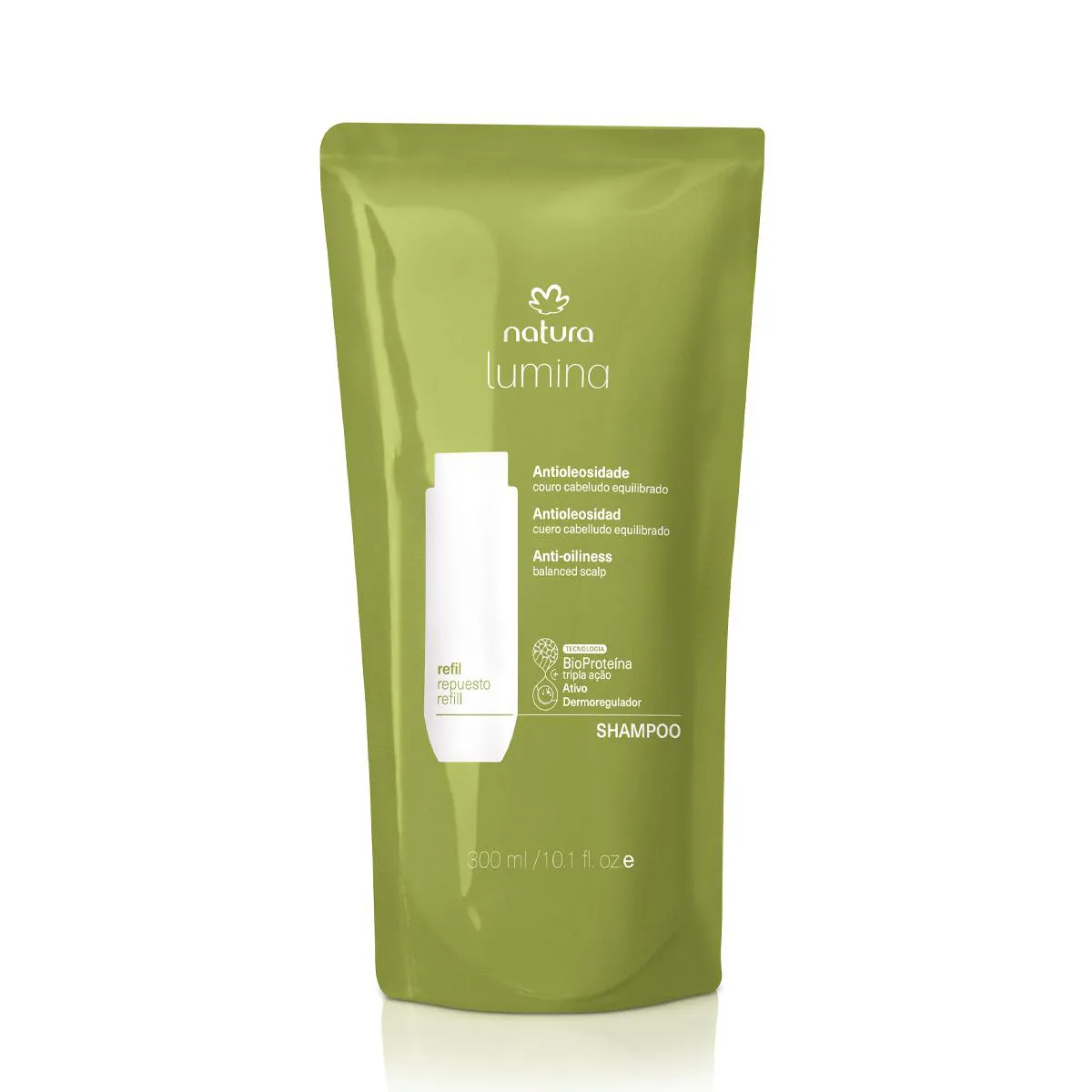 LUMINA SHAMPOO ANTIOLEOSIDADE REFIL 300ML