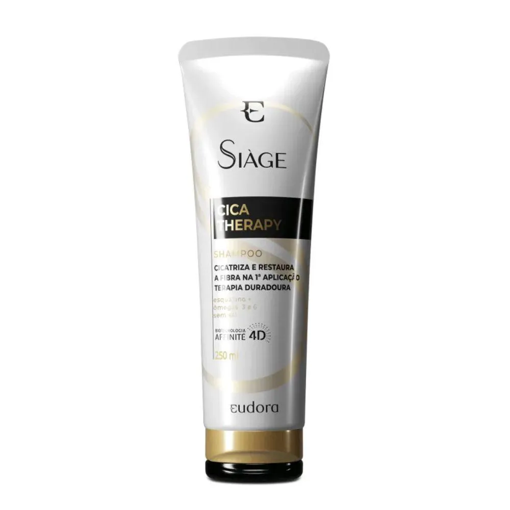 SHAMPOO DE RECONSTRUçãO EUDORA SIàGE CICA THERAPY  250ML