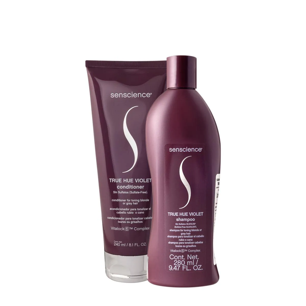 SENSCIENCE TRUE HUE VIOLET DUO HOME CARE (2 PRODUTOS)