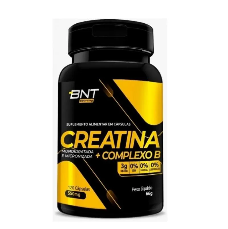 CREATINA + COMPLEXO B 550MG (120 CAPS) - PADRãO: ÚNICO