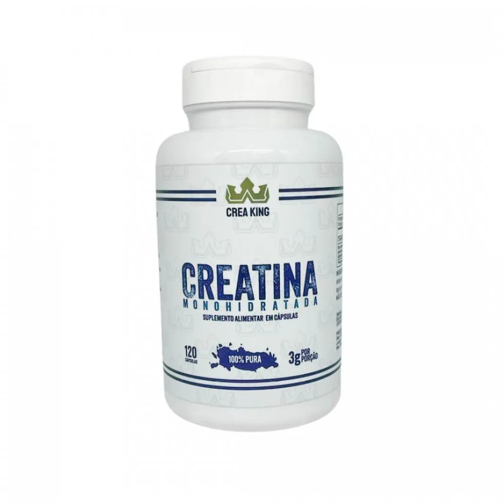 CREATINA MONOHIDRATADA (120 CAPS) - PADRãO: ÚNICO