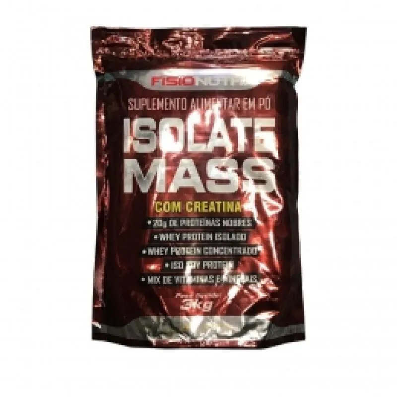 ISOLATE MASS 50.000 (3KG) - SABOR: BAUNILHA