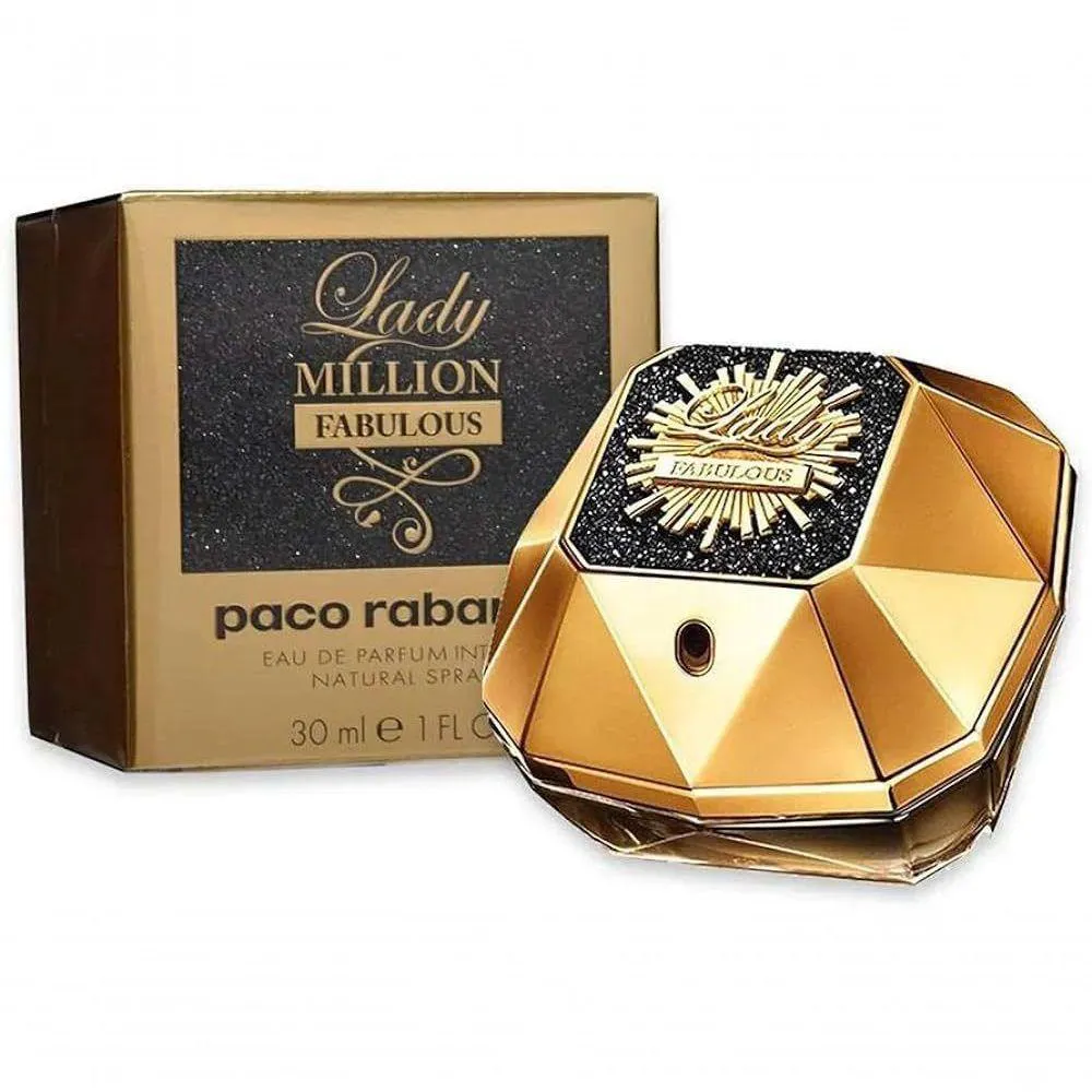 LADY MILLION FABULOUS EAU DE PARFUM - PERFUME FEMININO PACO RABANNE TAMANHO 30ML