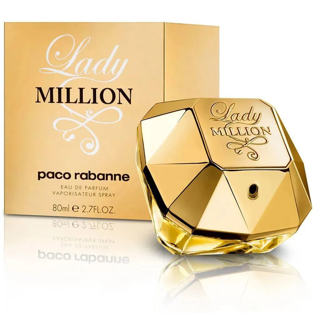 LADY MILLION EAU DE PARFUM - PERFUME FEMININO PACO RABANNE TAMANHO 50ML