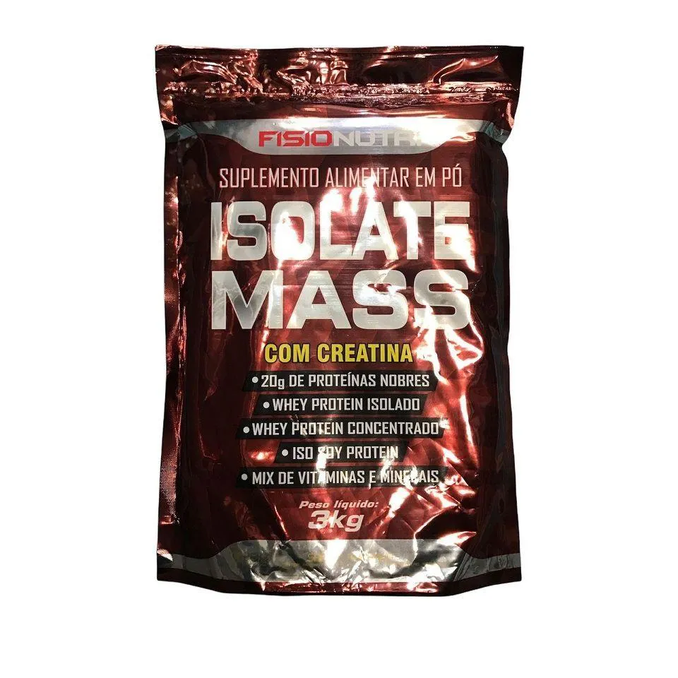 ISOLATE MASS 50.000 (3KG) - SABOR: CHOCOLATE