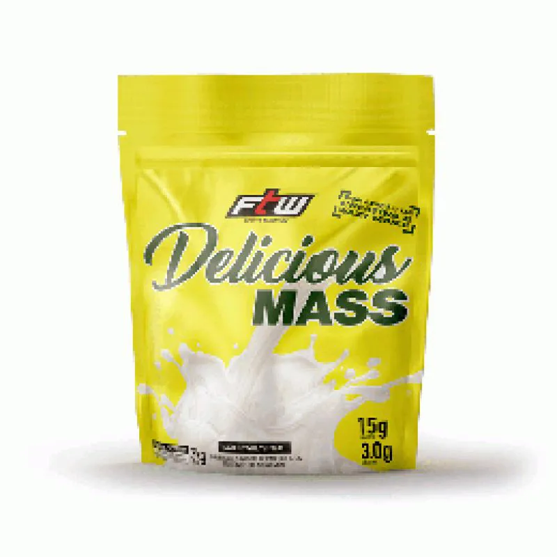 DELICIOUS MASS (3KG) - SABOR: WHEYZINHO (NATURAL)