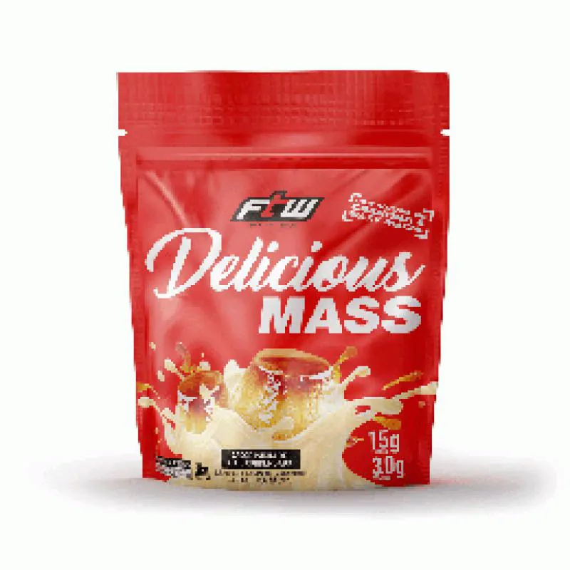 DELICIOUS MASS (3KG) - SABOR: PUDIM DE LEITE CONDENSADO