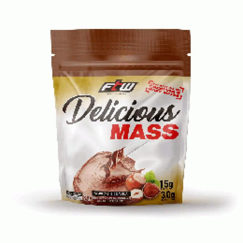 DELICIOUS MASS (3KG) - SABOR: CREME DE AVELã