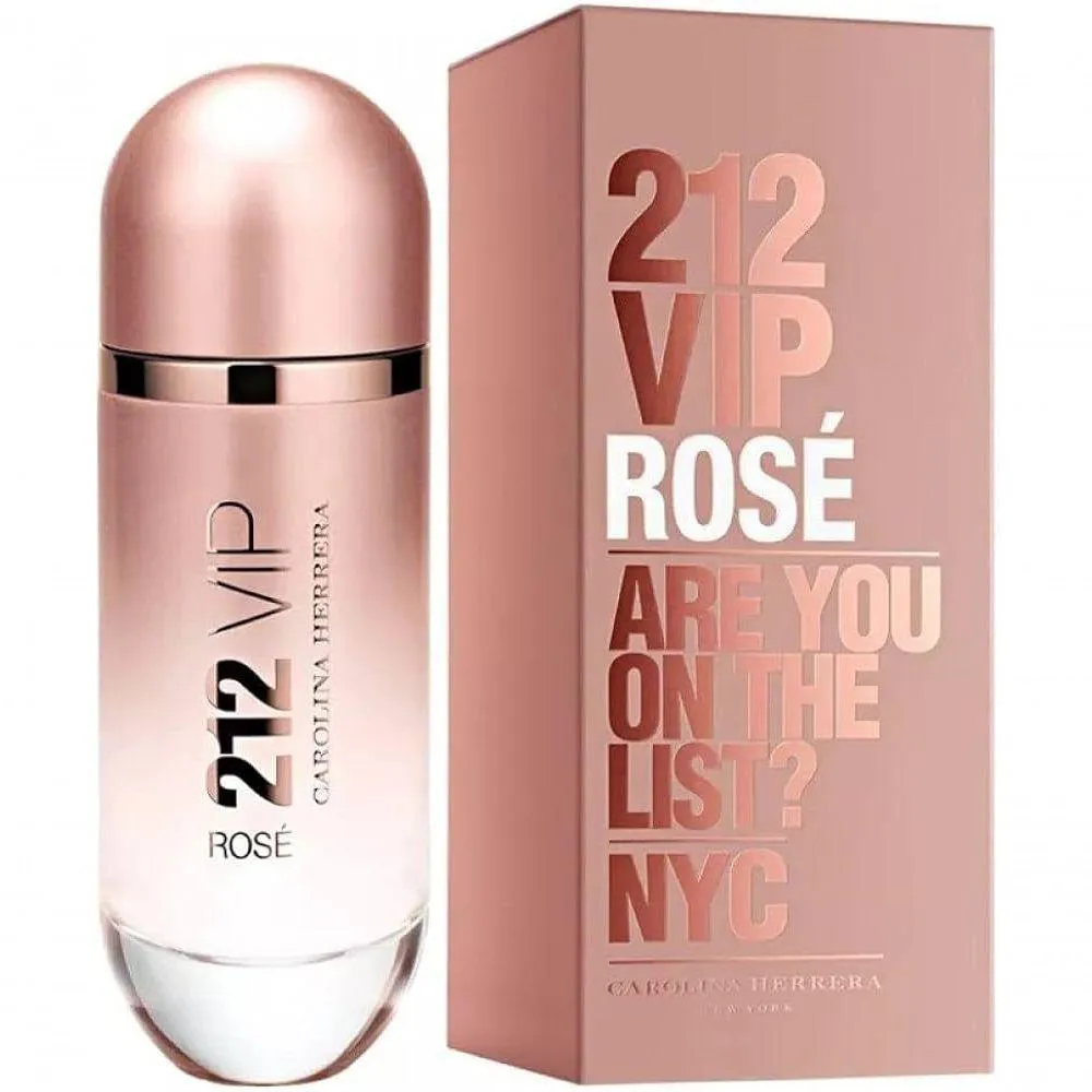 212 VIP ROSé EAU DE PARFUM - PERFUME FEMININO CAROLINA HERRERA TAMANHO 50ML