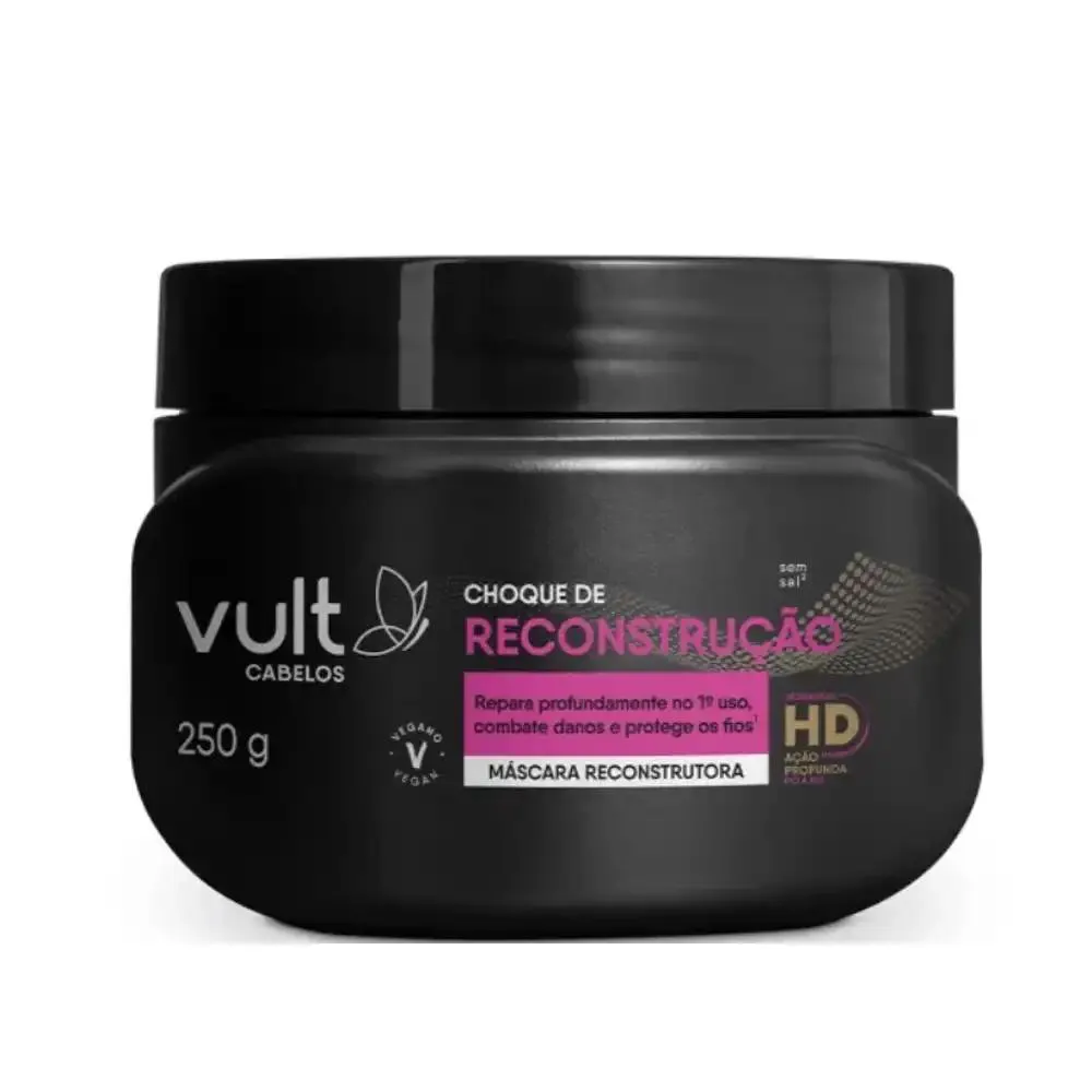 MASCARA  CHOQUE RECONSTRUCAO 250G VULT