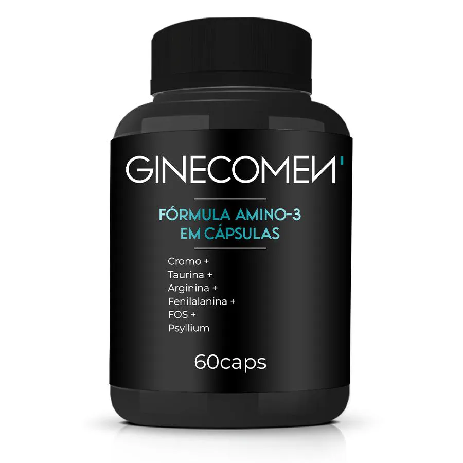 GINECOMEN AMINO-3 ORIGINAL® REDUçãO DE GINECOMASTIA 60CAPS