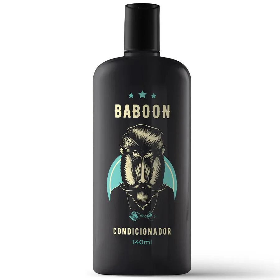 CONDICIONADOR PARA BARBA COM ÓLEO DE AMêNDOAS E D-PANTENOL 140ML BABOON