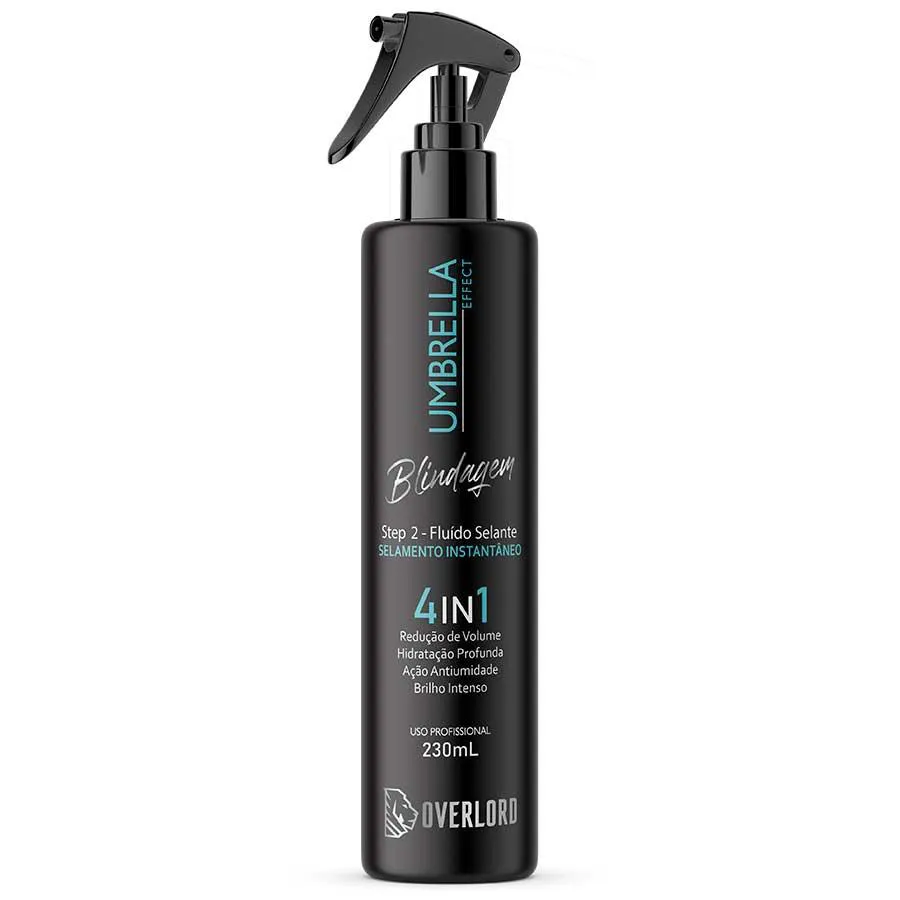 BLINDAGEM CAPILAR UMBRELLA EFFECT 4IN1 FLUíDO SELANTE 230ML OVERLORD