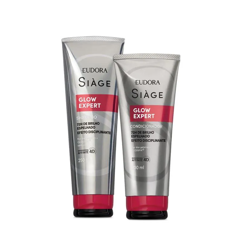 COMBO SIàGE GLOW EXPERT SHAMPOO 250ML + CONDICIONADOR 200ML