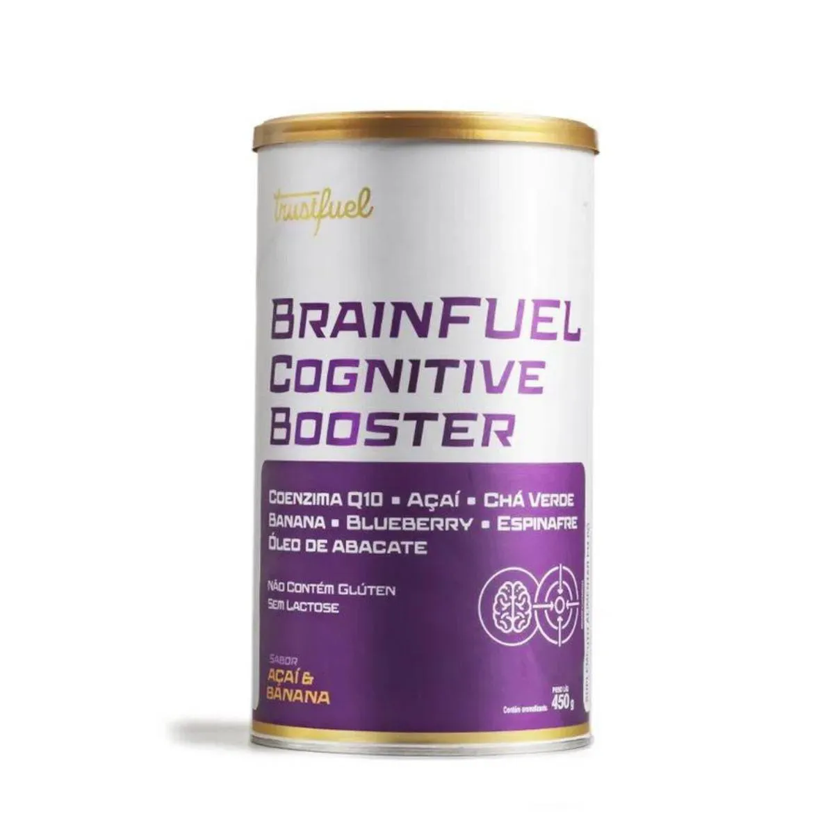 BRAINFUEL COENZIMA Q10 TRUST FUEL AçAí E BANANA 450G