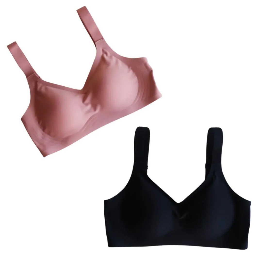 SUTIã COMFORT UP CONFORTáVEL SEM ARO BOJO FLEXíVEL FITA UP EGG Preto